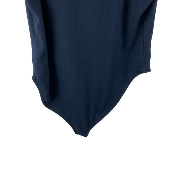 Agolde Rianne Bodysuit High Neck Racerback Ribbed - Picture 12 of 13